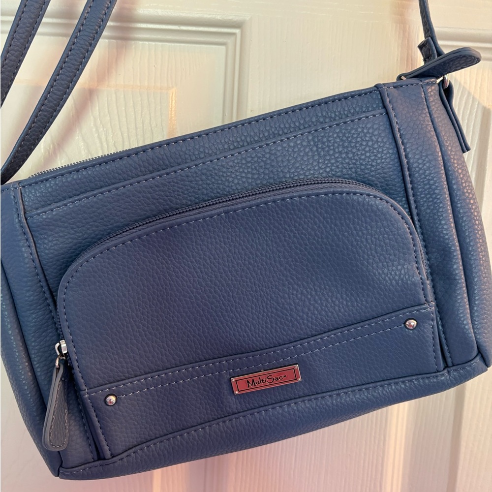 MultiSac mini crossbody blue purse